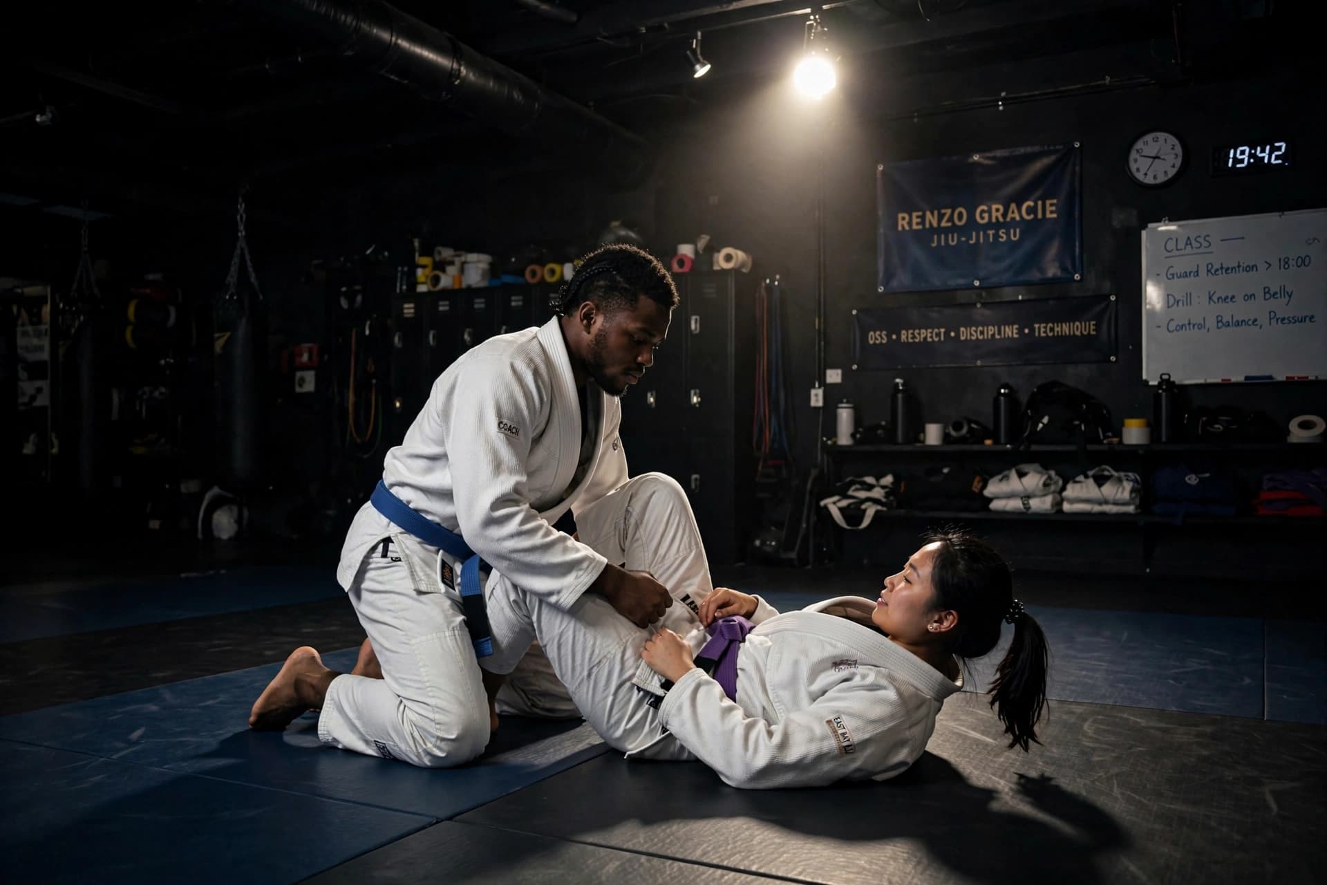Brazilian Jiu-Jitsu training