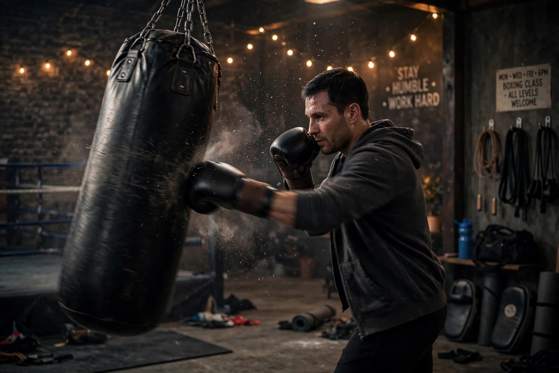 Boxing training